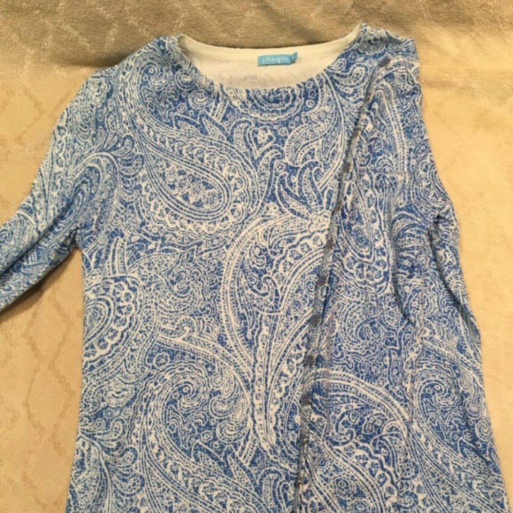 J. McLaughlin Lightweight Summer Sweater - M